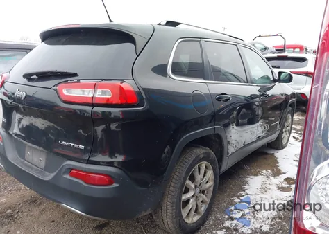 2015 Jeep Cherokee Limited z USA, uszkodzony, nr VIN 1C4PJMDB6FW512575